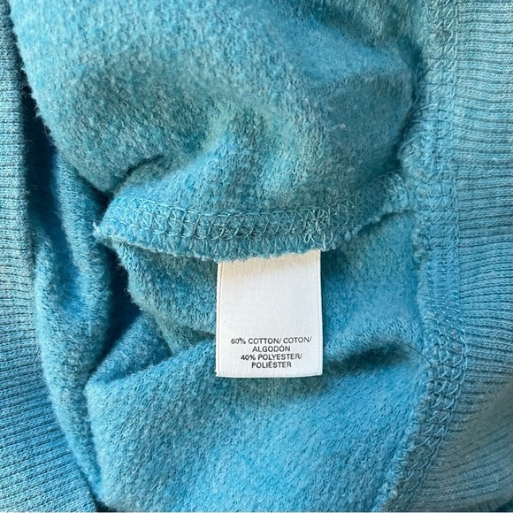 Victoria’s Secret Angel Teal Logo Sleeve Hooded Sweatshirt Xsmall Women’s - Picture 9 of 10